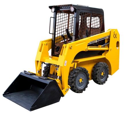 CE EPA 엔진 미니 스키드 스티어 로더 관절 바퀴 로더 1300kg HT25
