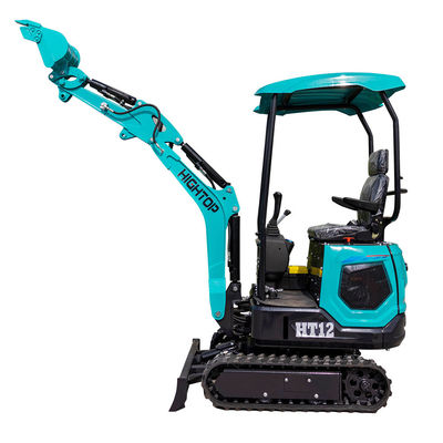 HT12 7KW 엔진과 1200kg 운영 무게의 미니 발굴기